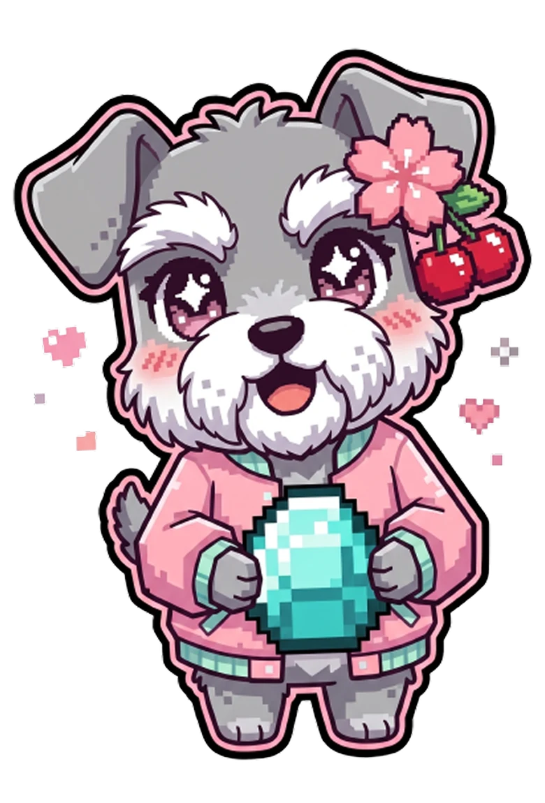 Mascota de Sakura Pop — Merch gamer